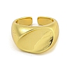 Brass Cuff Rings for Women RJEW-E294-03G-02-2