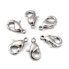 Tarnish Resistant Polished 316 Surgical Stainless Steel Lobster Claw Clasps STAS-R072-23-5