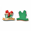 Christmas Theme Opaque Resin Cabochons LS-CRES-N021-120-3
