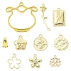 10Pcs 10 Styles Alloy Pendants FIND-YW0010-87-1