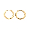 Ion Plating(IP) 304 Stainless Steel Huggie Hoop Earrings LS-EJEW-F111A-14mm-G-2