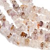 Natural Purple Rutilated Quartz Beads Strands GG-CBAE051-A02-01-3