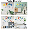 PVC Wall Stickers DIY-WH0228-013-3