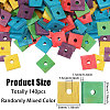 140Pcs Wood European Beads WOOD-CA0001-85-2