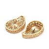 Brass Micro Pave Cubic Zirconia Teardrop Peg Bails KK-NH0009-07G-2
