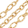 304 Stainless Steel Twisted Oval Link Chains CHS-H118-12G-1