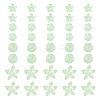 94Pcs 4 Styles Transparent Acrylic Beads TACR-TA0001-84-1