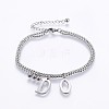 (Jewelry Parties Factory Sale)304 Stainless Steel Multi-strand Bracelets BJEW-H574-01P-1