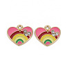 Alloy Enamel Charms ENAM-S126-094-NR-2