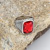 304 Stainless Steel with Cubic Zirconia Finger Rings for Men FS-WG67565-20-1
