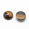 Natural Tiger Eye Cabochons G-R416-20mm-35-2