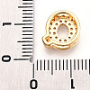 Brass Micro Pave Cubic Zirconia Charms KK-N254-217G-Q-3