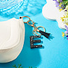 1Pc Resin Letter Keychains KEYC-TADJ0001-09E-5