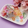 Craftdady 300Pcs 6 Style Transparent Acrylic Bead Caps TACR-CD0001-03-5