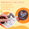 24Pcs 6 Styles Thank You Theme Round Paper Stickers DIY-GA0007-46-5