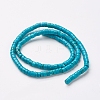 Natural Howlite Beads Strands TURQ-P027-61-2