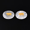 Natural Quartz Crystal Cabochons G-T143-28O-1