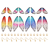 DIY Butterfly Wings Dangle Earring Making Kit DIY-TA0004-45-10