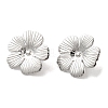 304 Stainless Steel Stud Earrings EJEW-Z022-29P-1