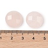 Natural Rose Quartz Cabochons G-C146-03K-3