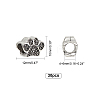 Zinc Alloy European Beads MPDL-PH0001-09AS-8
