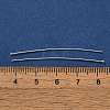Brass Flat Head Pins KK-H502-01H-S-3