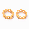 Spray Painted Alloy Cuff Rings X-RJEW-T011-29A-RS-2