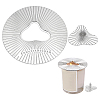Alloy Candle Lids DIY-WH0308-966AS-1