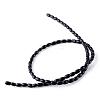 Natural Obsidian Bead Strands G-R356-51-2