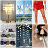 500Pcs PVC Plastic Pendants KY-GF0001-67B-02-5