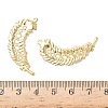 Brass Pendants Cabochons Settings KK-H083-05G-3