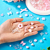 100G Transparent & Opaque Acrylic Beads TACR-TA0001-57E-7