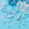 12 Bags 304 Stainless Steel Toggle Clasps STAS-BBC0009-35-4