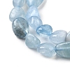 Natural Aquamarine Beads Strands G-D0004-A02-04A-3