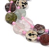 Natural Mixed Gemstone Beads Strands G-C116-A20-01-3