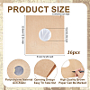 Kraft Paper Vinyl Record Packing Bags AJEW-WH0596-663B-2