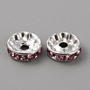 50Pcs Alloy Rhinestone Spacer Beads ALRI-SZC0003-05S-08-2