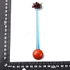 Handmade Glass Fruits Spoons AJEW-A067-01-4