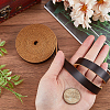 2M Flat AB Grade Cowhide Leather Cord AJEW-WH0479-73B-01-3