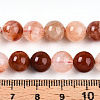 Natural Red Quartz Beads Strands G-T140-8mm-01-5