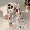 Cat Mirrored Axrylic Mobile Phone Cover PW-WG472D8-08-2