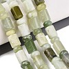 Natural Xiuyan Jade Beads Strands G-Q616-09E-02-1