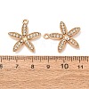 Alloy Rhinestone Pendants Cabochon Settings RB-CBAA987-10KCG-3