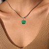 12Pcs Cat Eye Pendants G-CA0001-87-6