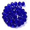 Handmade Imitate Austrian Crystal Faceted Rondelle Glass Beads X-G02YI0C5-3