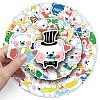 50Pcs Bear PET Stickers PW-WG7A8D2-01-3