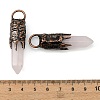 Natural Rose Quartz Big Pendants G-D102-05R-04-3