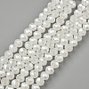 Electroplate Glass Beads Strands EGLA-A034-J6mm-A08-1