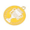 Father's Day Alloy Enamel Pendants FIND-E054-05A-2