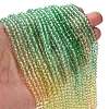 Transparent Painted Glass Beads Strands DGLA-A034-T3mm-A04-2